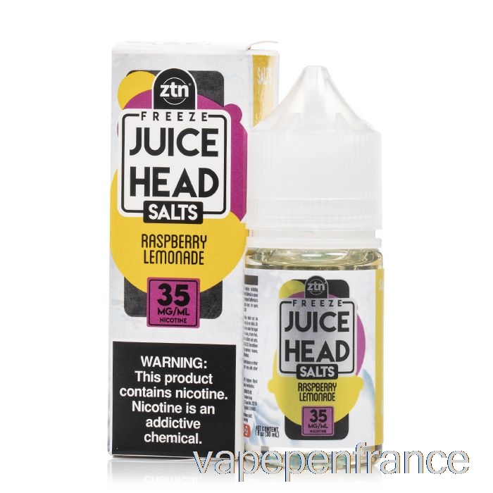 Limonade à La Framboise Congelée - Sels De Tête De Jus - Stylo Vape 30 Ml 35 Mg